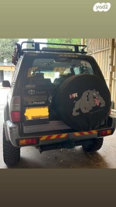 טויוטה לנד קרוזר פרדו קצר 4X4 STD אוט' דיזל 3.0 (125 כ''ס) דיזל 1999 למכירה בנהריה