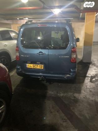 פיג'ו פרטנר דור 2 (2008-2017) Extra Active PK ידני דיזל 5 מק' 1.6 (92 כ''ס) דיזל 2012 למכירה בתל אביב יפו