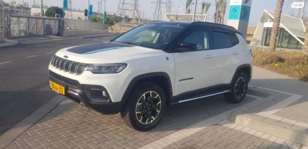ג'יפ / Jeep קומפאס 4X4 Trailhawk הייבריד אוט' 1.4 (240 כ''ס) היברידי חשמל / בנזין 2022 למכירה בחבר