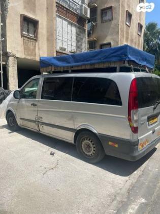 מרצדס ויטו 115 CDI אוט' דיזל 3 מק' 3 דל' 2.1 (150 כ"ס) דיזל 2005 למכירה בחולון