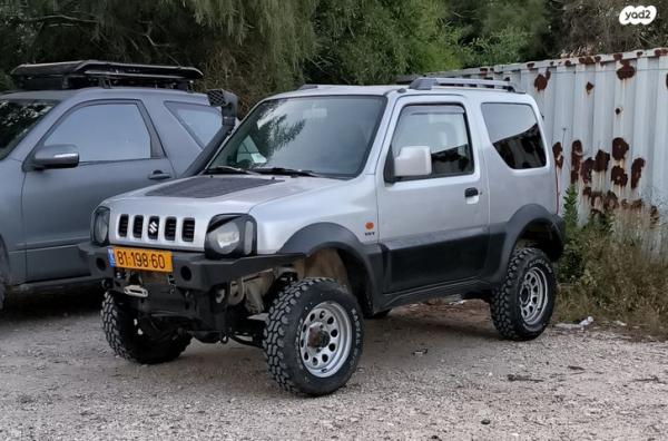 סוזוקי ג'ימני 4X4 JLX אוט' 1.3 (85 כ''ס) בנזין 2007 למכירה בדבוריה