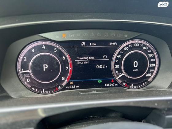 פולקסווגן טיגואן 4X4 Comfortline אוט' 2.0 (180 כ"ס) בנזין 2019 למכירה בכפר יונה