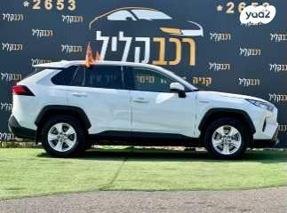טויוטה RAV4 הייבריד E-xperience הייבריד 5 דל' אוט' 2.5 (178 כ''ס) בנזין 2021 למכירה בחיפה