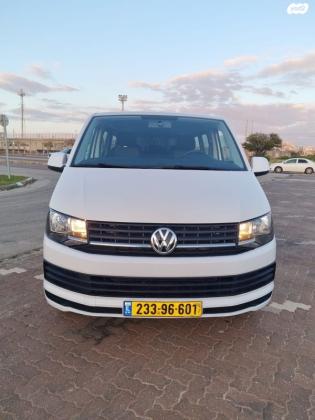 פולקסווגן טרנספורטר מסחרי/נוסעים Kombi ארוך אוט' דיזל 2 מק' 3 דל' 2.0 (150 כ"ס) דיזל 2017 למכירה ביבנה