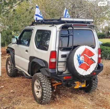 סוזוקי ג'ימני 4X4 JLX אוט' 1.3 (85 כ''ס) בנזין 2007 למכירה בתל אביב יפו