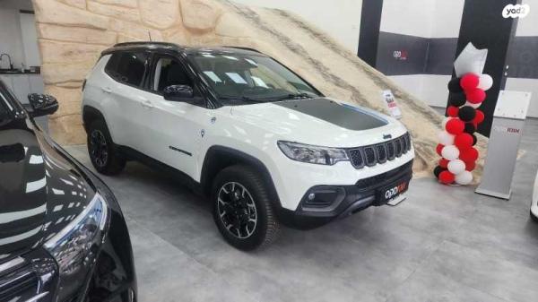 ג'יפ / Jeep קומפאס 4X4 Trailhawk הייבריד אוט' 1.4 (240 כ''ס) היברידי חשמל / בנזין 2023 למכירה באשדוד