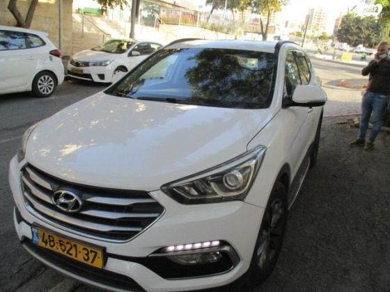 יונדאי סנטה פה 4X4 Premium אוט' בנזין 5 מק' 2.4 (192 כ"ס) בנזין 2016 למכירה בירושלים
