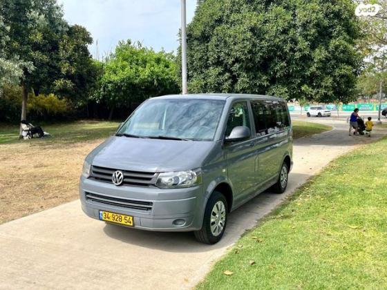פולקסווגן טרנספורטר מסחרי/נוסעים Delivery Van קצר ידני דיזל 2.0 (84 כ''ס) דיזל 2015 למכירה בתל אביב יפו