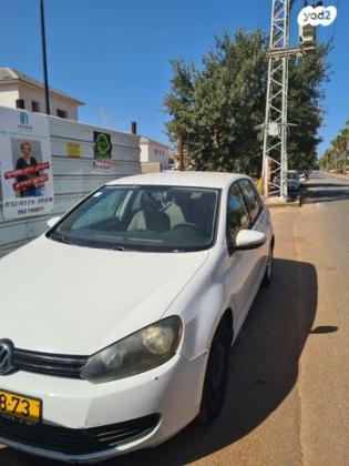 פולקסווגן גולף Trendline אוט' 5 דל' 1.4 (122 כ"ס) [2008-2013] בנזין 2011 למכירה בבנימינה גבעת עדה