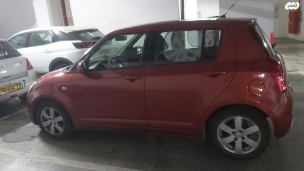 סוזוקי סוויפט GLX אוט' 1.5 (101 כ''ס) בנזין 2008 למכירה בירושלים