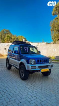 סוזוקי ג'ימני 4X4 JLX-L אוט' 1.3 (85 כ''ס) בנזין 2008 למכירה בהרצליה