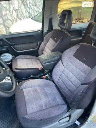סוזוקי ג'ימני 4X4 JLX-L אוט' 1.3 (85 כ''ס) בנזין 2007 למכירה בנשר