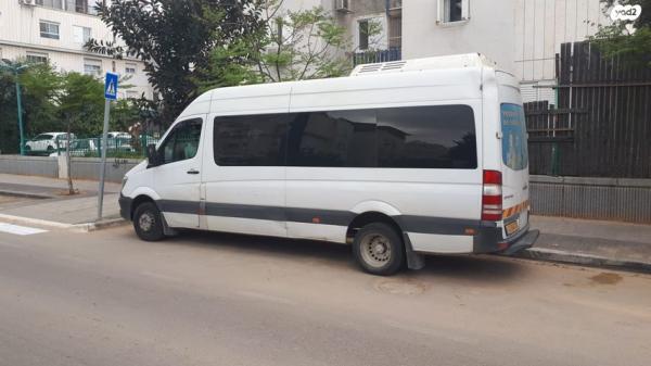 מרצדס ספרינטר היסעים 516 ידני דיזל טורבו דיזל 2014 למכירה בלוד