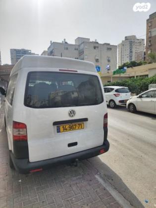 פולקסווגן טרנספורטר מסחרי/נוסעים Kombi קצר אוט' דיזל 2-3 מק' 3 דל' 2.0 (140 כ"ס) דיזל 2010 למכירה ברמלה