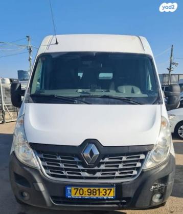 רנו מאסטר ארוך L4H3 ארוך/גבוה ידני דיזל 4.5 טון 2.3 (150 כ''ס) דיזל 2016 למכירה בכפר תבור