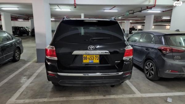 טויוטה היילנדר 4X4 LE אוט' 3.5 (270 כ''ס) בנזין 2011 למכירה בבאר יעקב