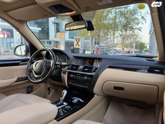 ב.מ.וו X3 4X4 XDRIVE20I X-Line אוט' 2.0 (184 כ''ס) בנזין 2015 למכירה בap