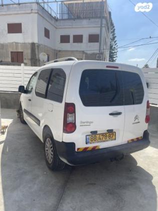 סיטרואן ברלינגו דור 2 (2008-2019) Comfort ידני דיזל 4 דל' 1.6 (75 כ"ס) דיזל 2017 למכירה בטורעאן