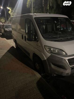 פיאט דוקאטו קצר/בינוני תא בודד+ארגז ידני דיזל 2.3 (130 כ''ס) דיזל 2016 למכירה בהרצליה