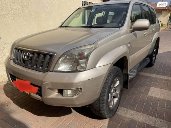 טויוטה לנד קרוזר ארוך 4X4 Luxury אוט' דיזל 8 מק' 3.0 (173 כ''ס) דיזל 2009 למכירה בגן חיים