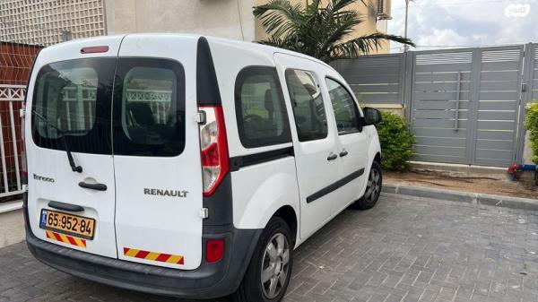 רנו קנגו החדשה Authentic ידני דיזל 1.5 (90 כ"ס) דיזל 2017 למכירה בקרית גת