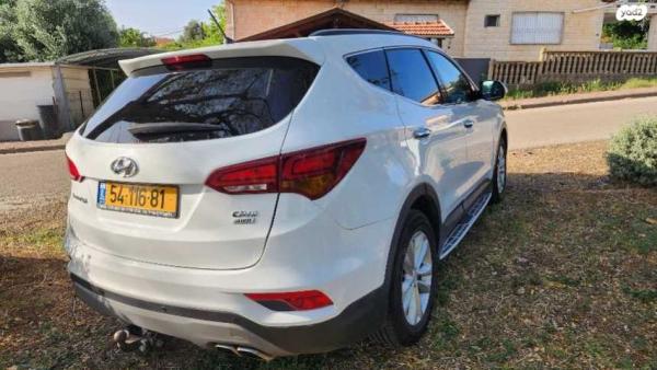 יונדאי סנטה פה 4X4 Supreme אוט' דיזל 7 מק' 2.2 (197 כ"ס) דיזל 2017 למכירה בטבריה