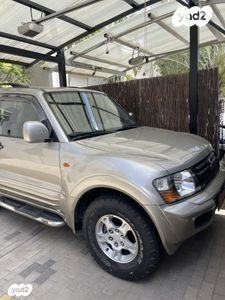 מיצובישי פג'רו קצר 4X4 GLX אוט' דיזל 5 מק' 3.2 (160 כ''ס) דיזל 2001 למכירה בנס ציונה