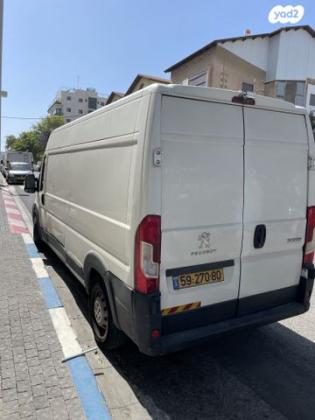 פיג'ו בוקסר L3-H2 סגור ידני דיזל 2.0 (130 כ"ס) 3990KG דיזל 2017 למכירה בחולון