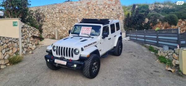 ג'יפ / Jeep רנגלר ארוך Rubicon Safe אוט' 2.0 (272 כ''ס) בנזין 2020 למכירה באום אל פחם