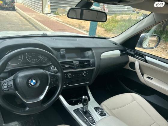 ב.מ.וו X3 4X4 XDRIVE28I אוט' 3.0 (258 כ''ס) בנזין 2012 למכירה בכפר יונה
