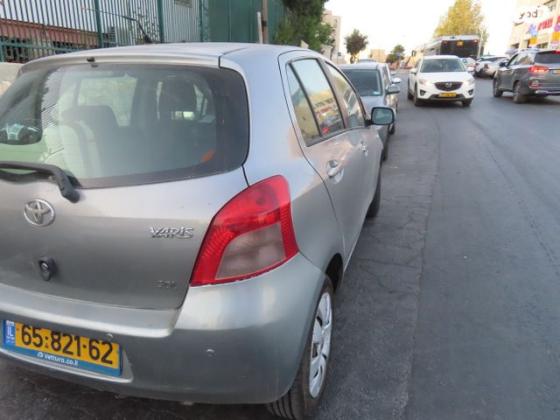 טויוטה יאריס Sol רובוטית 1.3 (87 כ"ס) בנזין 2007 למכירה בירושלים