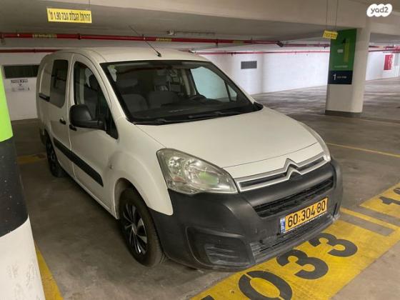 סיטרואן ברלינגו דור 2 (2008-2019) Maxi ידני דיזל 4 דל' 3 מק' 1.6 (100 כ"ס) דיזל 2017 למכירה באשדוד