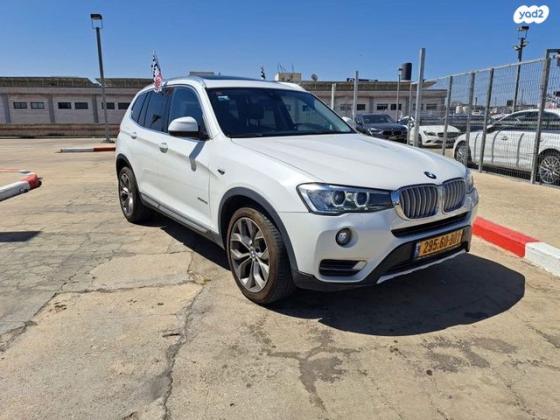 ב.מ.וו X3 4X4 XDRIVE28I Luxury אוט' 2.0 (245 כ''ס) בנזין 2017 למכירה בנתניה