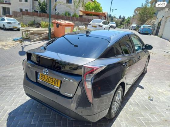 טויוטה פריוס הייבריד אוט' 1.8 (98 כ''ס) בנזין 2016 למכירה בירושלים
