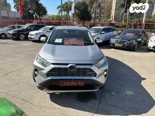 טויוטה RAV4 הייבריד E-xperience הייבריד 5 דל' אוט' 2.5 (178 כ''ס) בנזין 2019 למכירה בתל אביב יפו