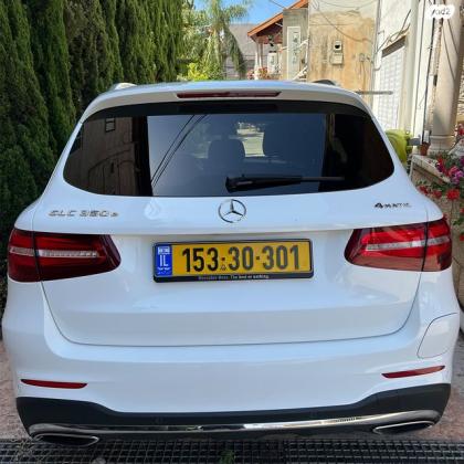 מרצדס GLC 4X4 GLC350E AMG הייבריד אוט' 2.0 (211 כ''ס) ק'-3 היברידי חשמל / בנזין 2018 למכירה בכפר יאסיף