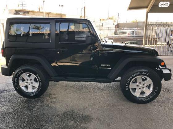 ג'יפ / Jeep רנגלר קצר 4X4 Sport אוט' 3.6 (280 כ''ס) בנזין 2018 למכירה בירושלים