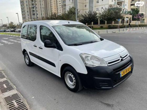 סיטרואן ברלינגו דור 2 (2008-2019) Comfort Plus ידני דיזל + 4 כ"א 1.6 (75 כ''ס) דיזל 2019 למכירה בתל אביב יפו
