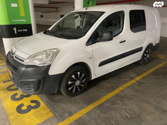 סיטרואן ברלינגו דור 2 (2008-2019) Maxi ידני דיזל 4 דל' 3 מק' 1.6 (100 כ"ס) דיזל 2017 למכירה באשדוד