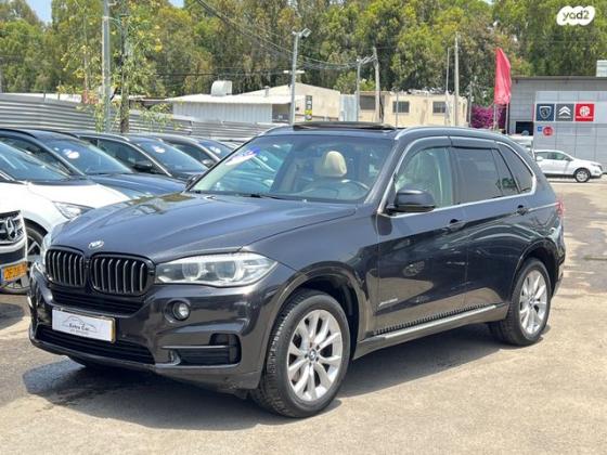 ב.מ.וו X5 4X4 XDRIVE30D Luxury אוט' דיזל 7 מ' 3.0 (258 כ''ס) דיזל 2014 למכירה בנתניה