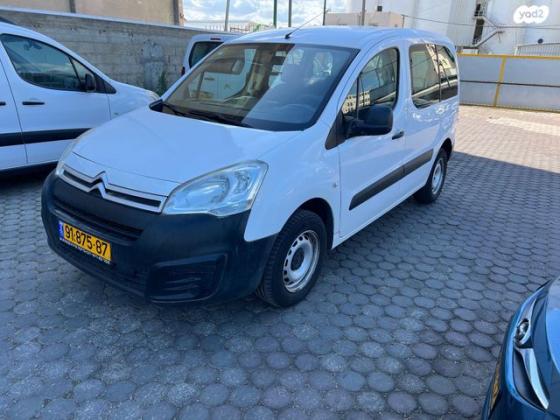 סיטרואן ברלינגו דור 2 (2008-2019) Comfort ידני דיזל 4 דל' 1.6 (75 כ"ס) דיזל 2017 למכירה בנתניה