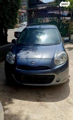 ניסאן מיקרה Visia אוט' 1.2 (80 כ''ס) בנזין 2012 למכירה בכפר כנא