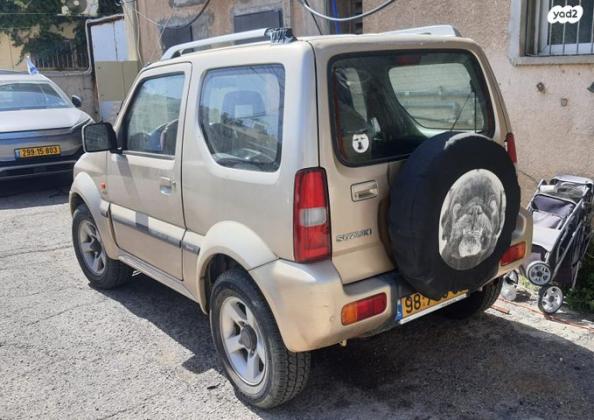 סוזוקי ג'ימני 4X4 JLX-J אוט' 1.3 (85 כ''ס) בנזין 2008 למכירה בגבעתיים
