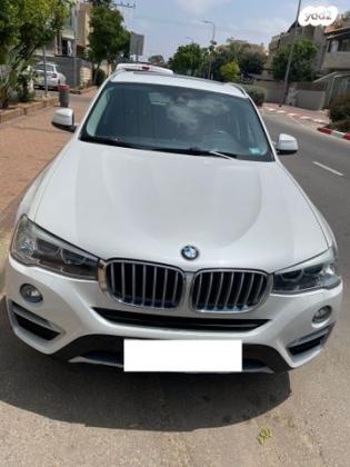 ב.מ.וו X4 4X4 XDRIVE28I Sport אוט' 2.0 (245 כ''ס) בנזין 2017 למכירה בראשון לציון