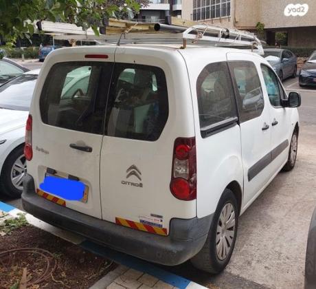 סיטרואן ברלינגו דור 2 (2008-2019) Comfort ידני דיזל 4 דל' 1.6 (75 כ"ס) דיזל 2016 למכירה ברמת גן