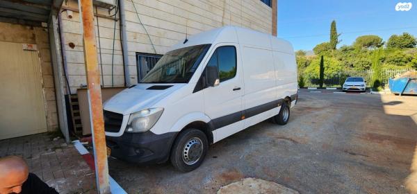 מרצדס ספרינטר מסחרי 516 קצר/גבוה אוט' דיזל 2.1 (163 כ''ס) דיזל 2018 למכירה בכרמיאל