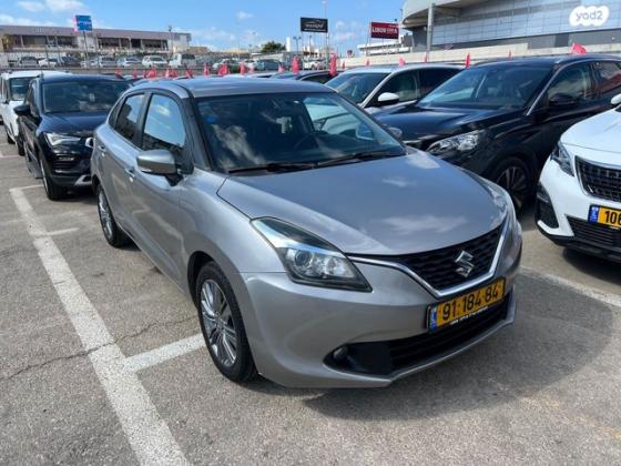 סוזוקי בלנו GLX + ADAD אוט' 1.2 (90 כ"ס) בנזין 2016 למכירה בראשון לציון