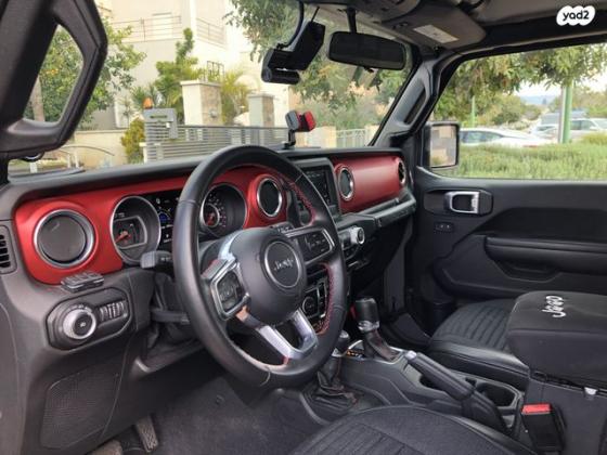 ג'יפ / Jeep רנגלר ארוך 4X4 Rubicon אוט' בנזין 4 דל' 2.0 (270 כ''ס) בנזין 2022 למכירה בנהריה
