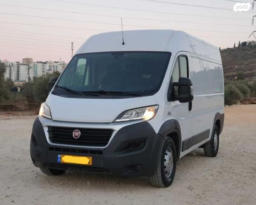 פיאט דוקאטו ארוך גבוה סגור ידני דיזל 3 מק' 2.3 (130 כ"ס) דיזל 2017 למכירה בריינה