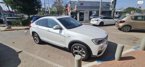 ב.מ.וו X4 4X4 XDRIVE20D Sport אוט' דיזל 2.0 (190 כ''ס) דיזל 2017 למכירה בראשון לציון